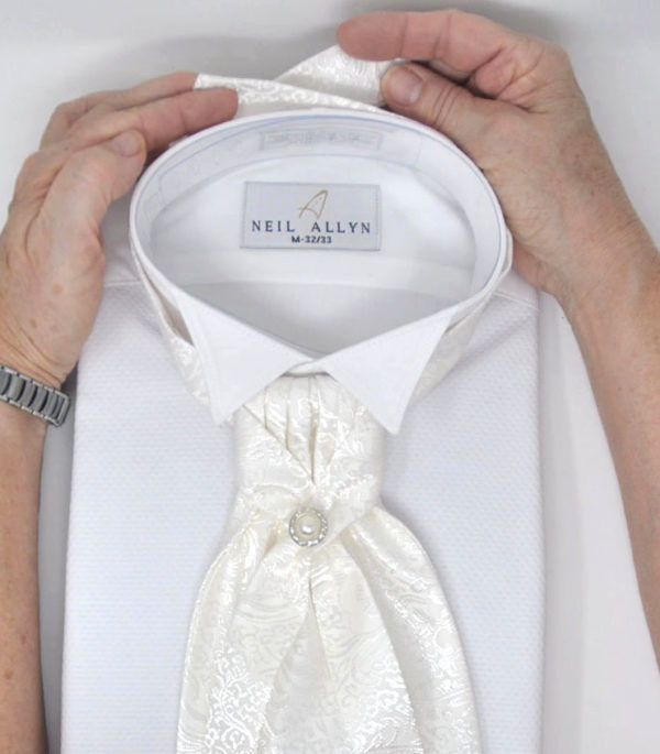 Groom Wedding White Tie
