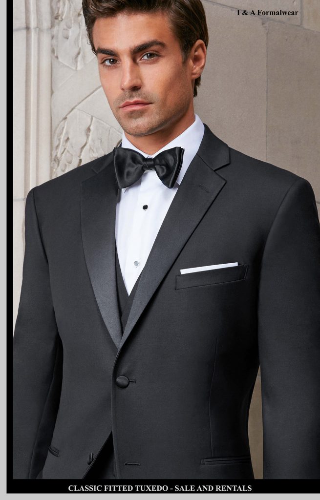 Black Classic Tuxedo - Mnovias