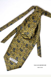 Handmade Gold Cravat Tie