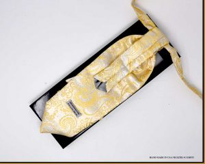 Gold Neckties Hand Made