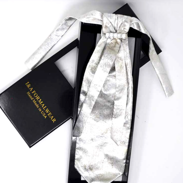 Tuxedo Silver Neckties
