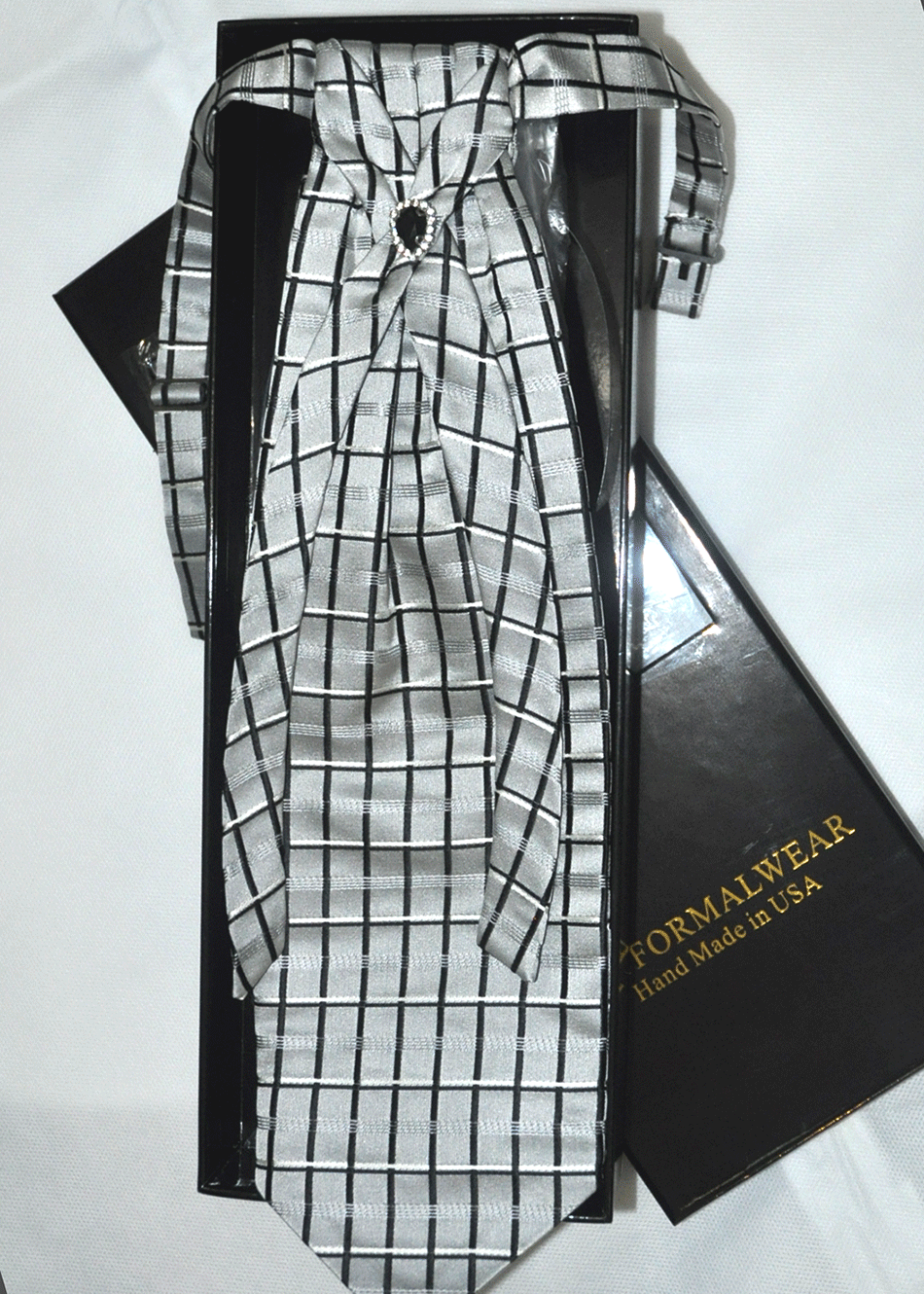 Tuxedo Silver Ties Tuxedo Silver Ties
