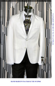 Ivory Tuxedo Jacket